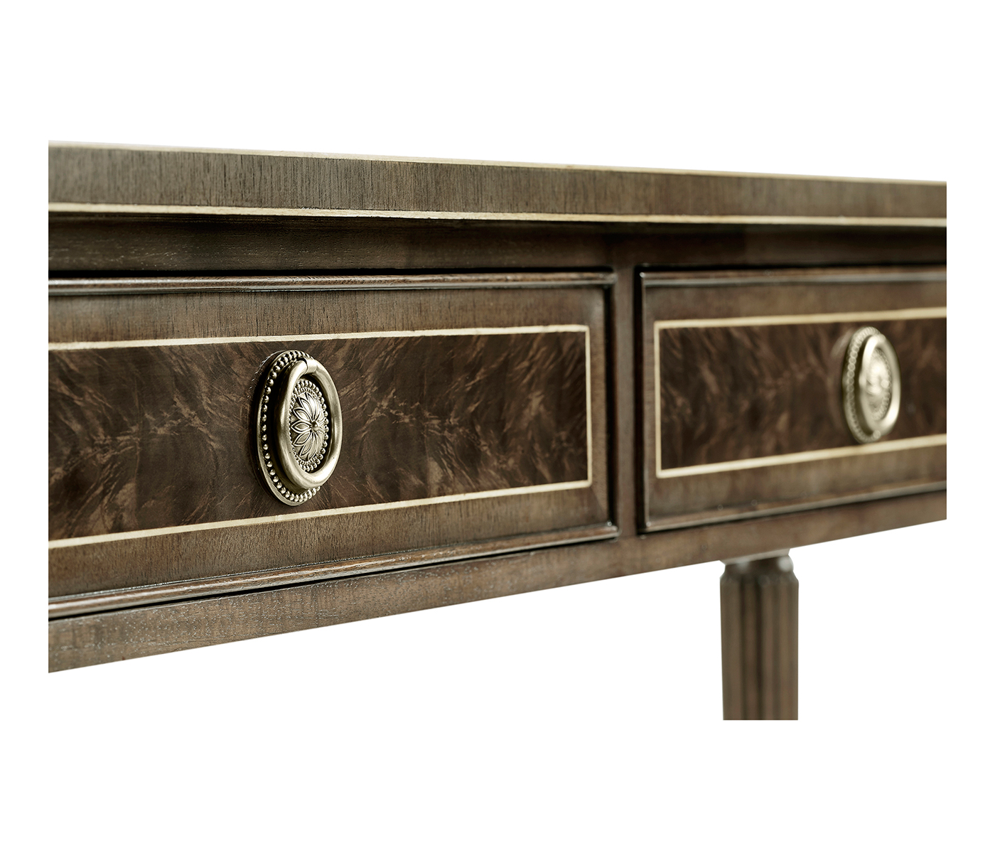 Regency Bleached Mahogany Console Table