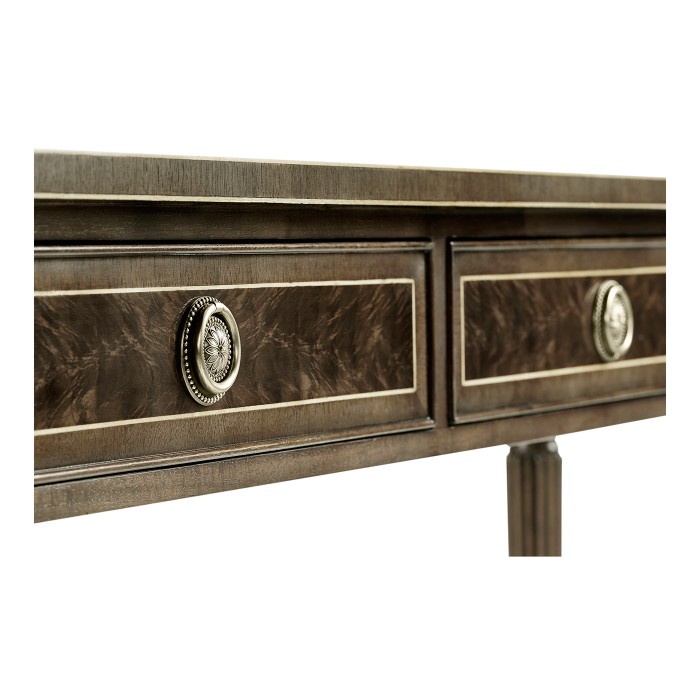 Regency Bleached Mahogany Console Table