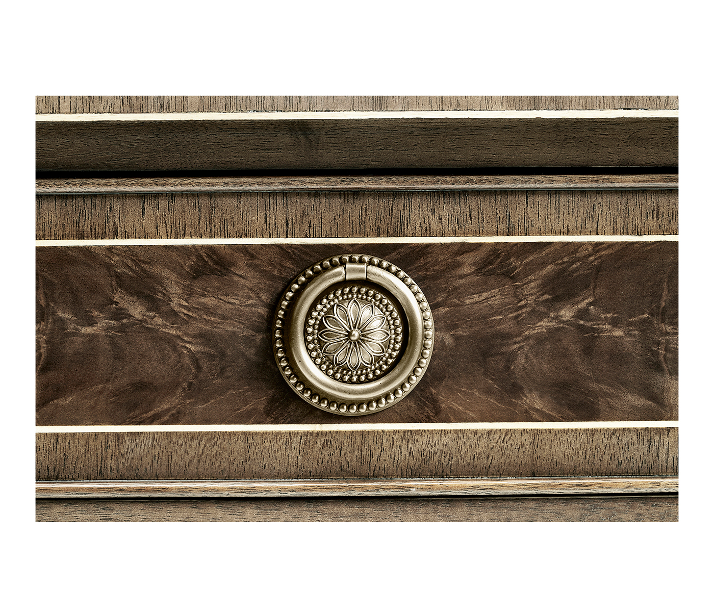 Regency Bleached Mahogany Console Table