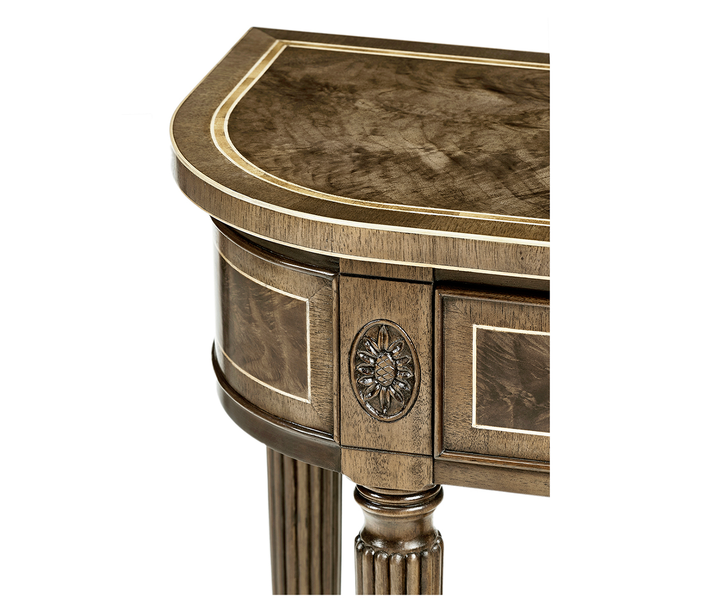 Regency Bleached Mahogany Console Table