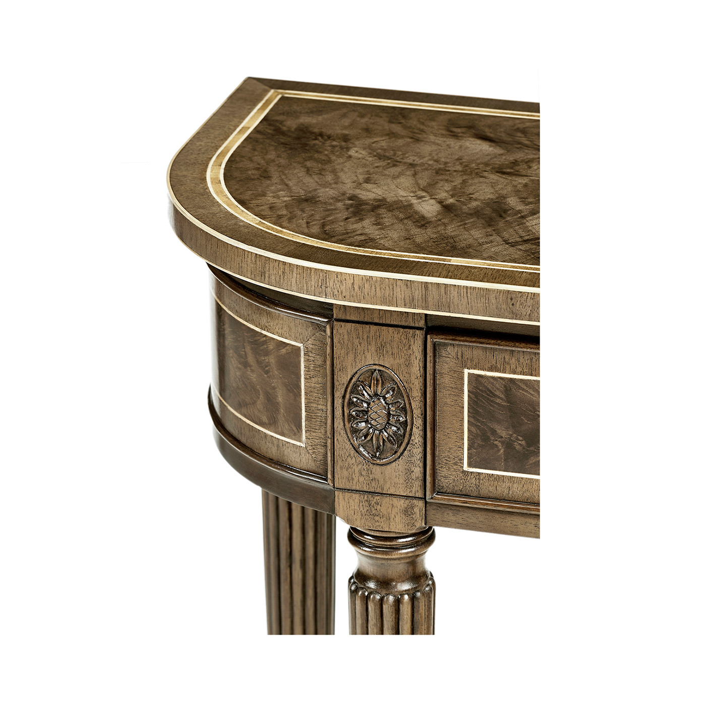 Regency Bleached Mahogany Console Table