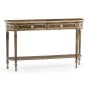 Regency Bleached Mahogany Console Table