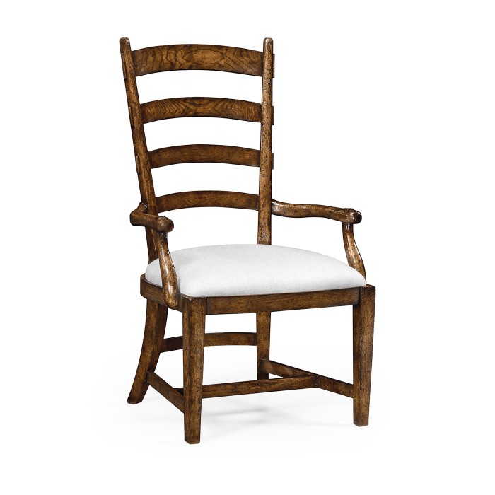 Sherwood Dark Oak Fireside Arm Chair