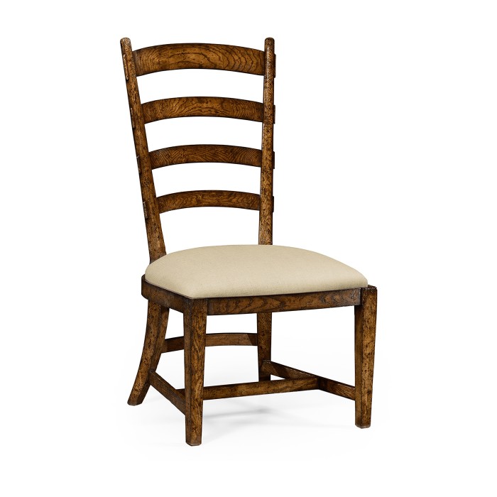 Sherwood Dark Oak Fireside Side Chair