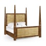 Ivory Shagreen Cali King Bed