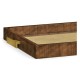 Ivory Shagreen Rectangular Tray