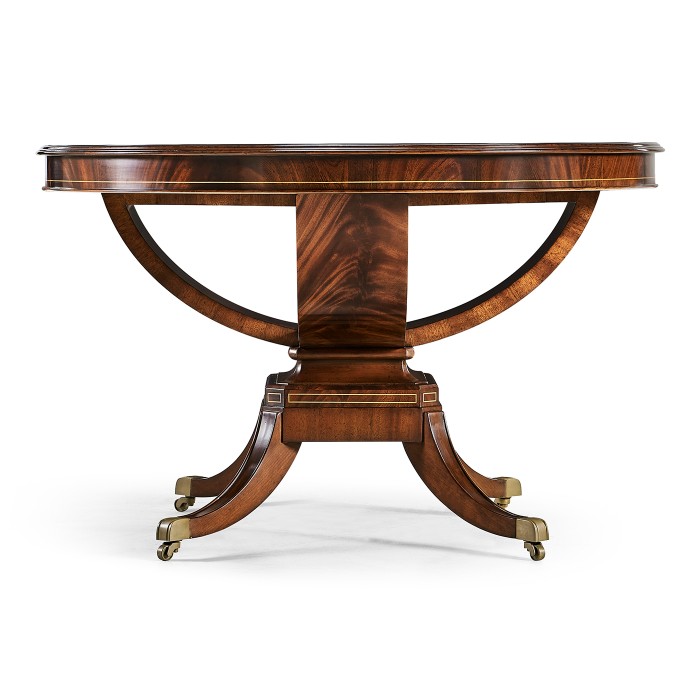 Biedermeier Style Mahogany Centre Table