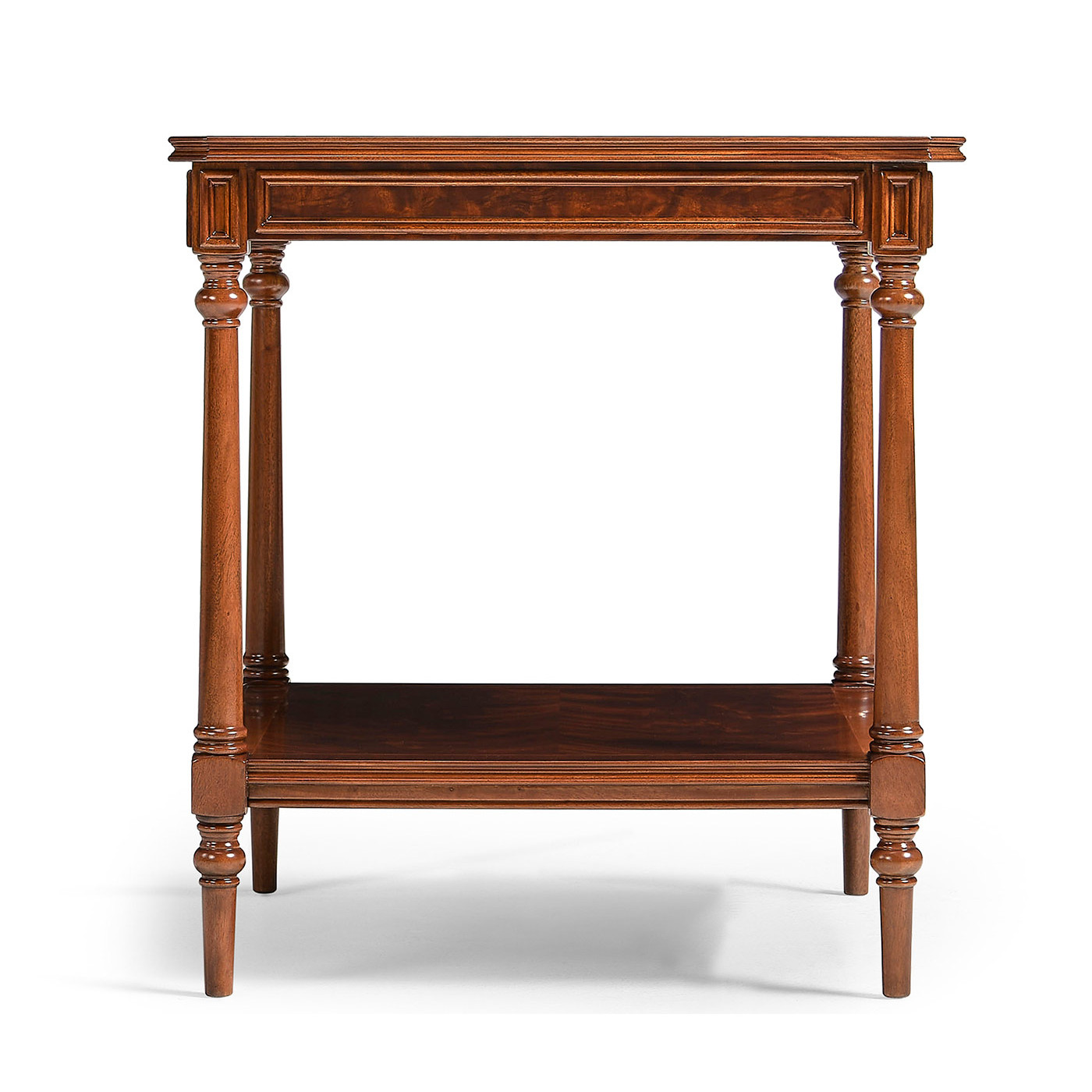 Victorian style walnut coffee table LDS Grand JunctionTemple