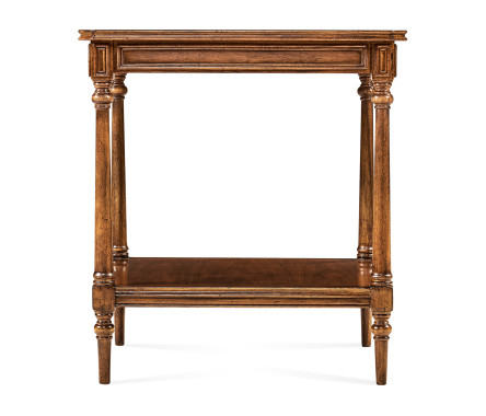 Victorian style walnut side table