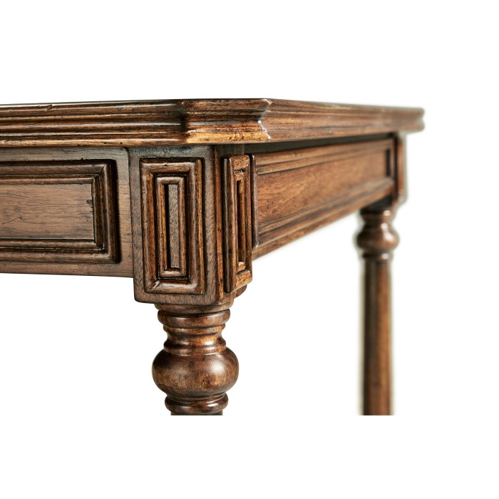Victorian style walnut side table