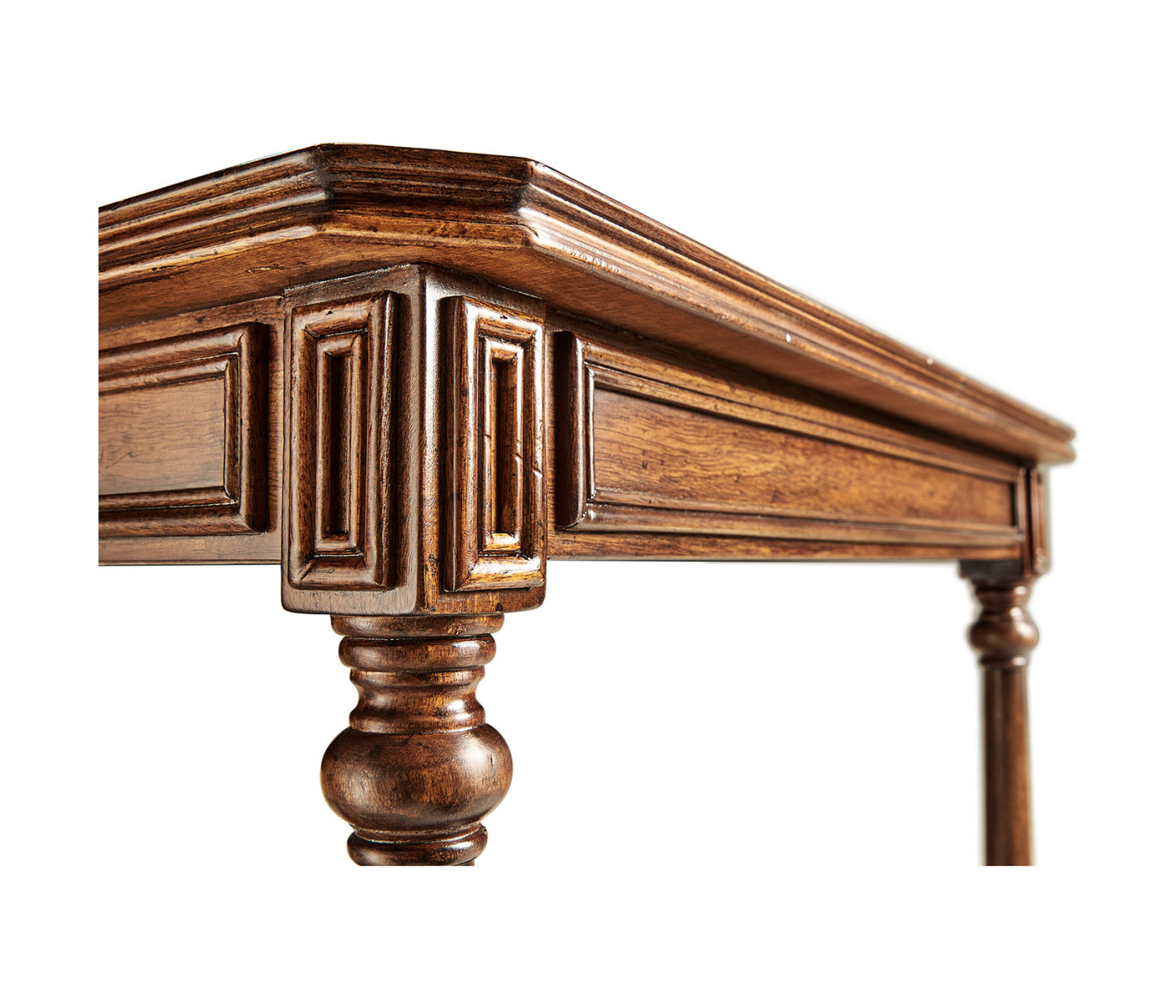 Victorian style walnut side table