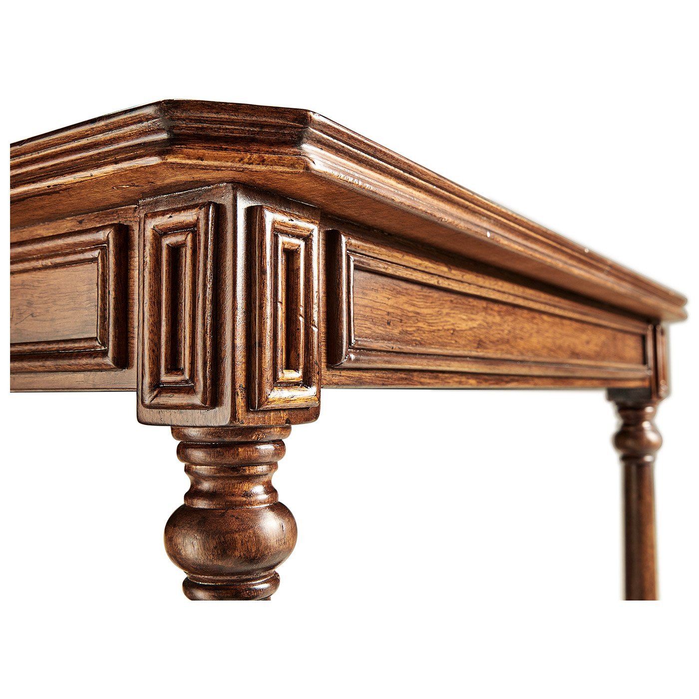 Victorian style walnut side table