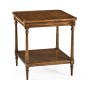 Victorian style walnut side table
