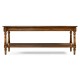 Victorian style walnut coffee table