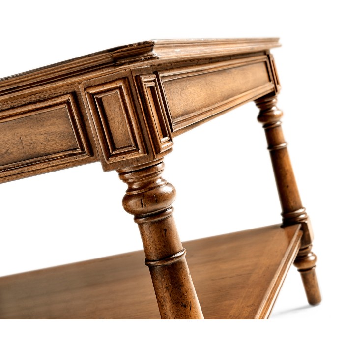 Victorian style walnut coffee table