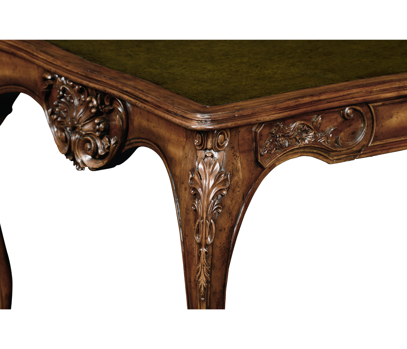 Mahogany Rococo Bureau Plat