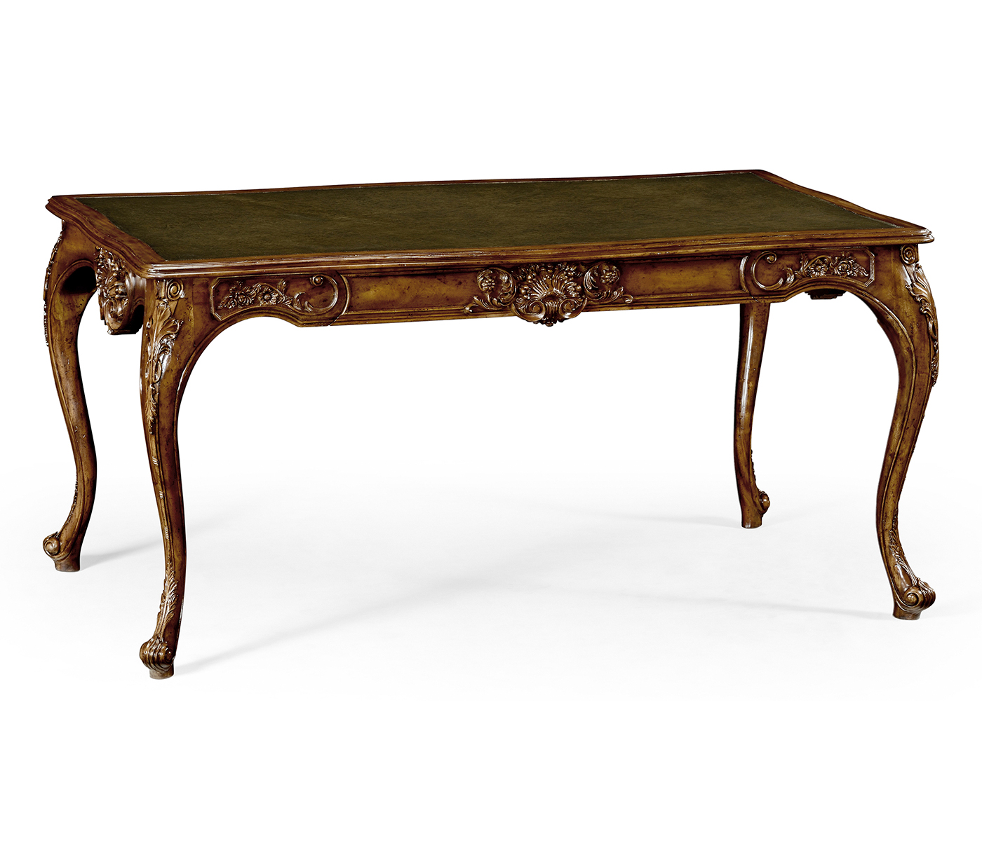 Mahogany Rococo Bureau Plat