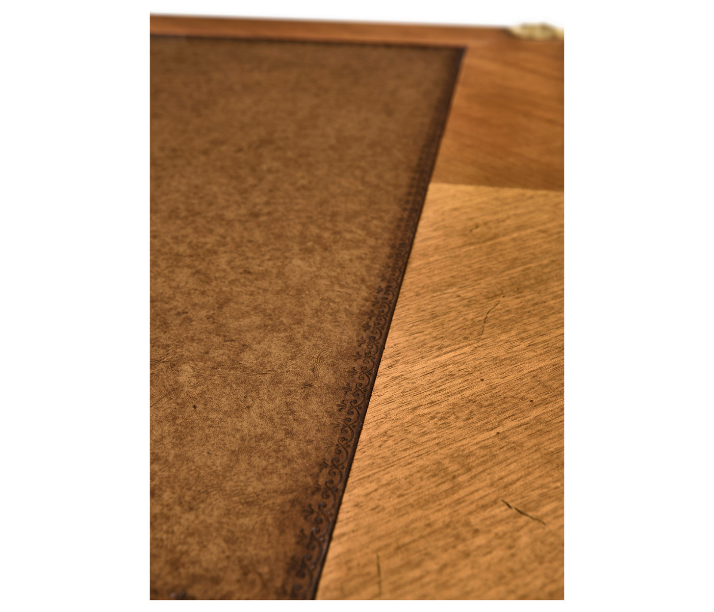 Satinwood & Marquetry Bureau Plat