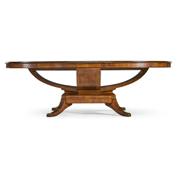 Biedermeier Style Oval Dining Table 96