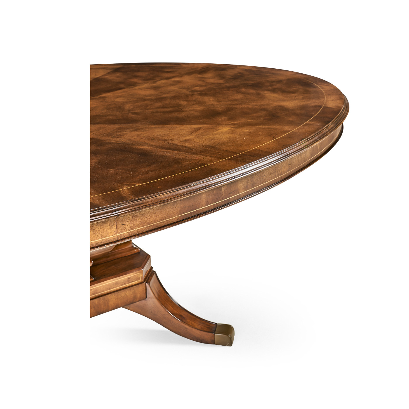 Biedermeier Style Oval Dining Table 96