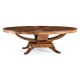 Biedermeier Style Oval Dining Table 96