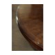 Biedermeier Style Mahogany Oval Dining Table 96