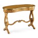 Satinwood Kidney Dressing Table