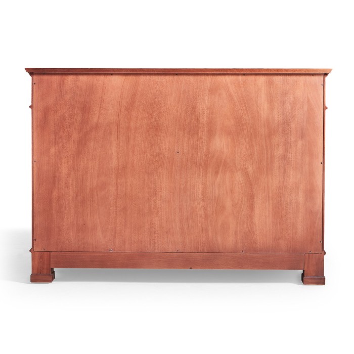 Mahogany biedermeier low chest for LDS project