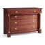 Mahogany biedermeier low chest for LDS project