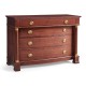 Mahogany biedermeier low chest for LDS project