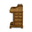 Burl oak davenport desk