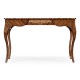 Rosewood and satinwood dressing table