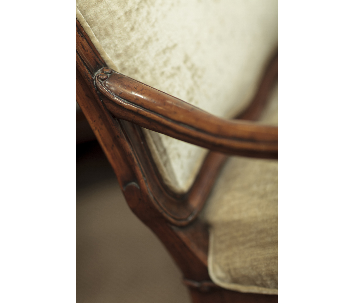 French Walnut Chair