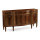 Buckingham Serpentine Mahogany Sideboard