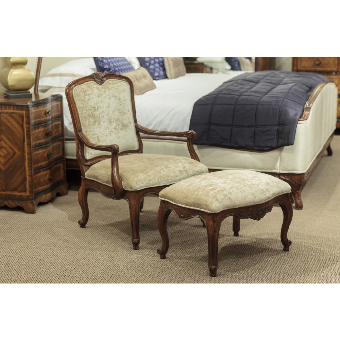 French Walnut Footstool