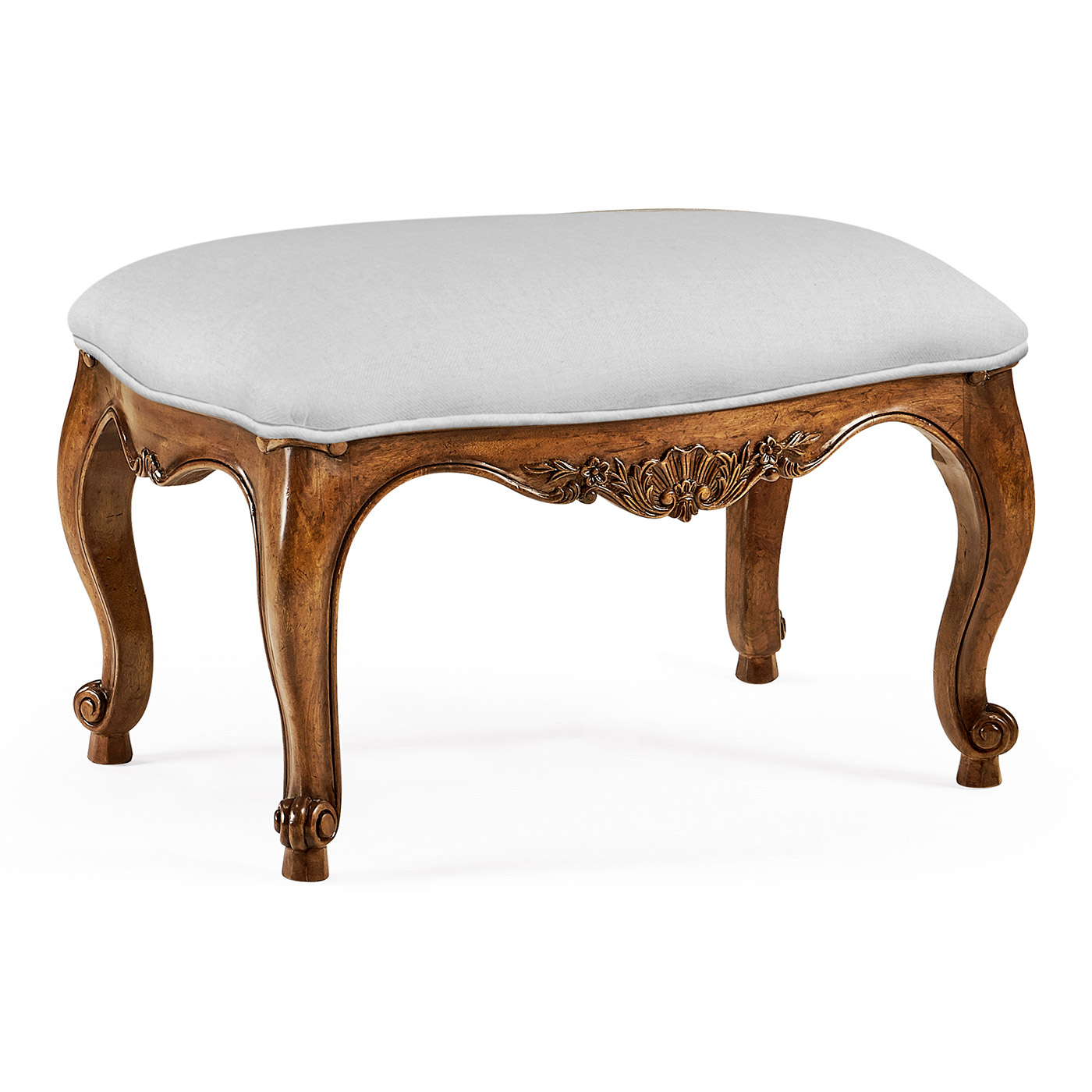 French Walnut Footstool