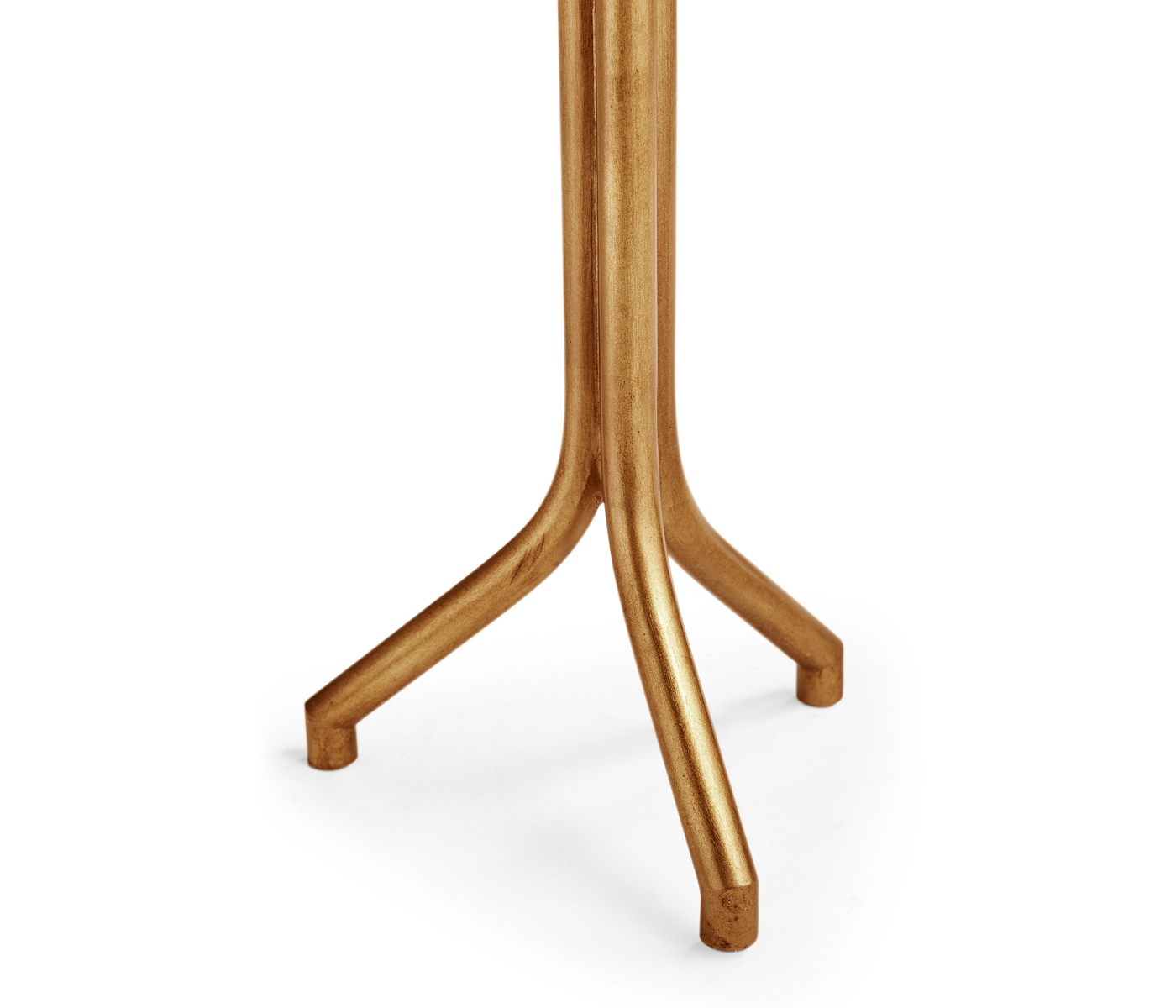 Argentinian walnut veneered circular lamp table