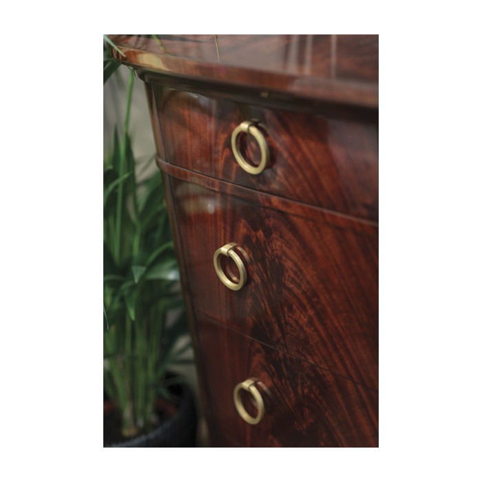 Early Victorian style mahogany chest of drawers
