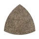 Black Snakeskin triangular coffee table