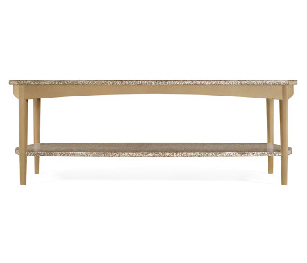 Pastel Snakeskin rectangular coffee table