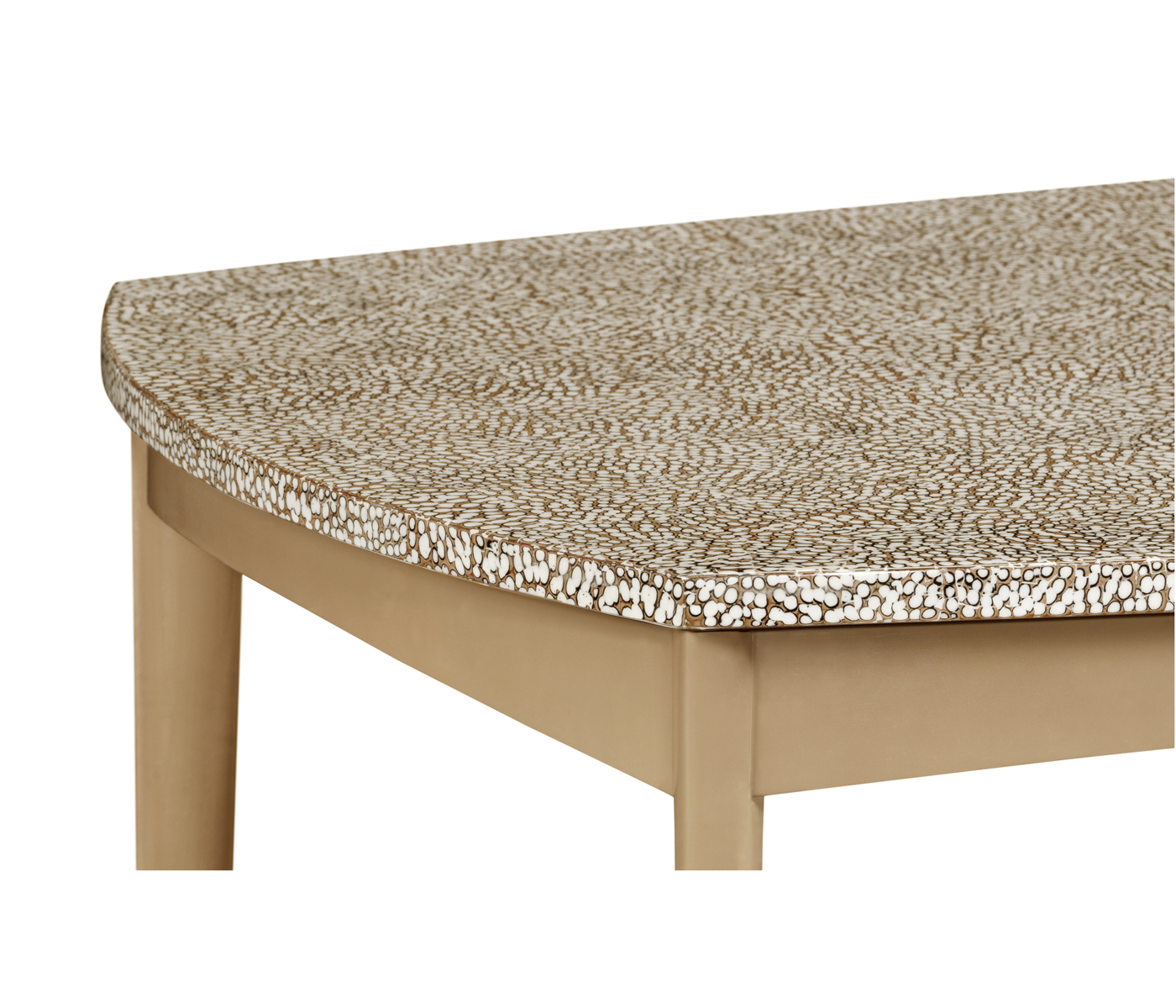 Pastel Snakeskin rectangular coffee table