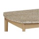Pastel Snakeskin rectangular coffee table