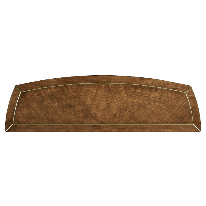 Hyedua and Brass Curved Console