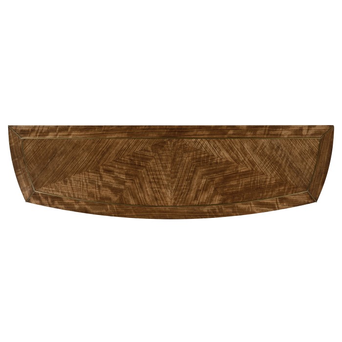 Hyedua and Brass Curved Console