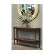 Hyedua and Brass Curved Console