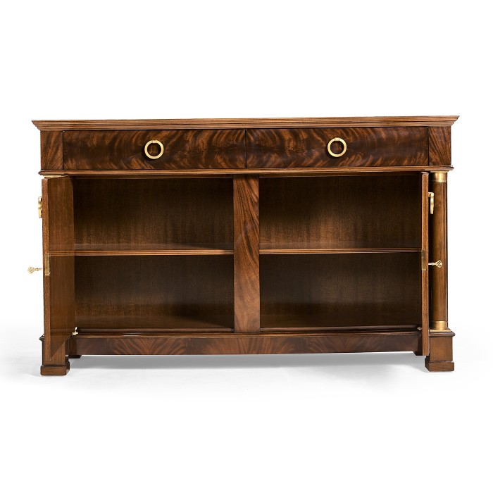 Mahogany biedermeier buffet