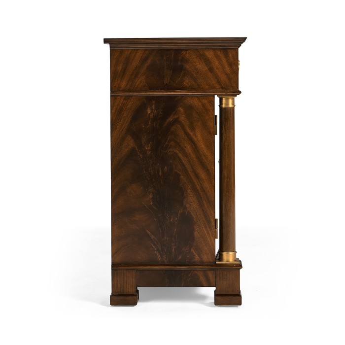 Mahogany biedermeier buffet