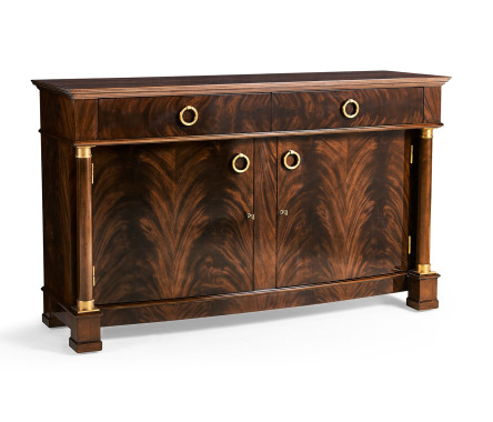 Mahogany biedermeier buffet