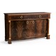 Mahogany biedermeier buffet
