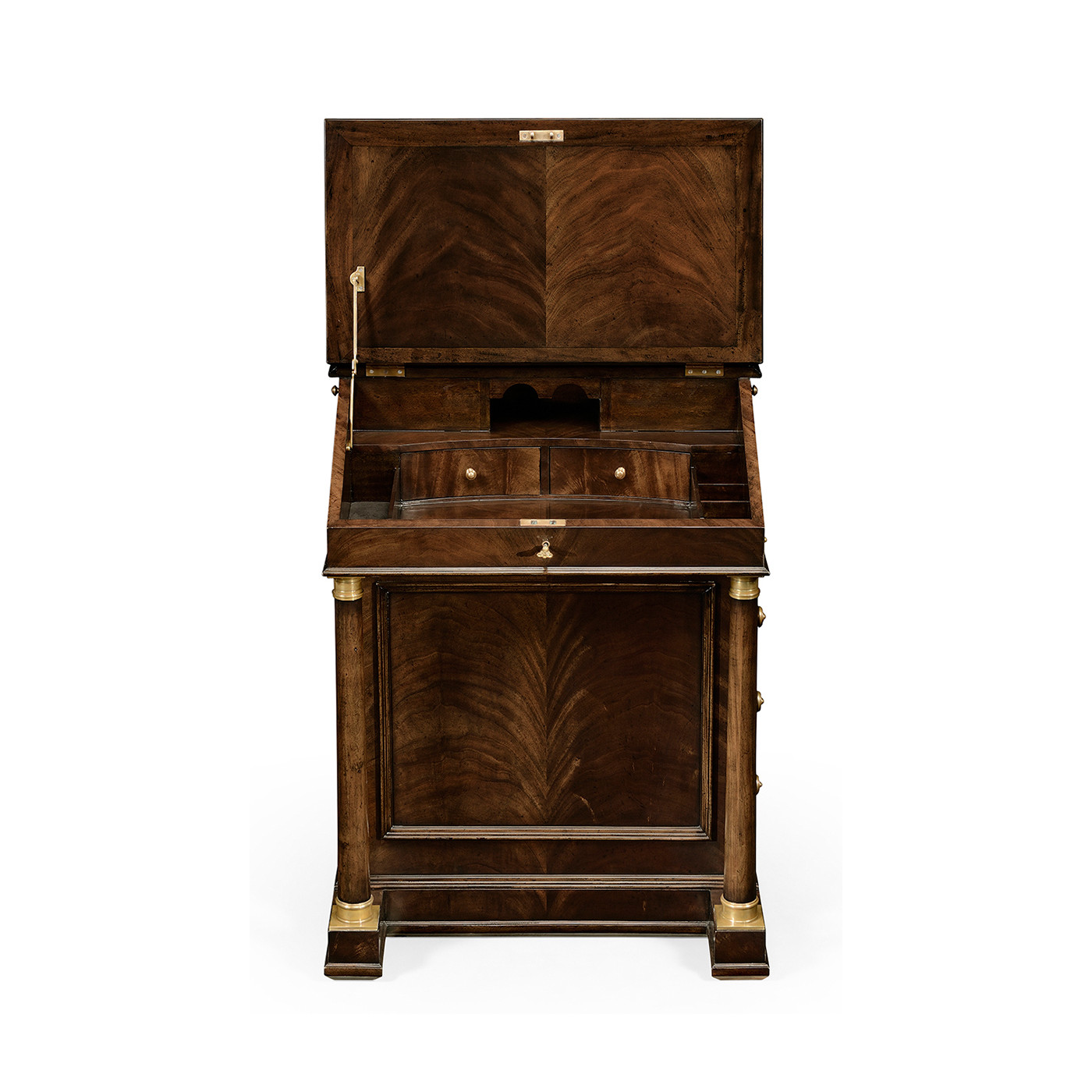 Mahogany Biedermeier Davenport